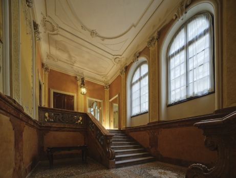 Palazzo Visconti, lo scalone