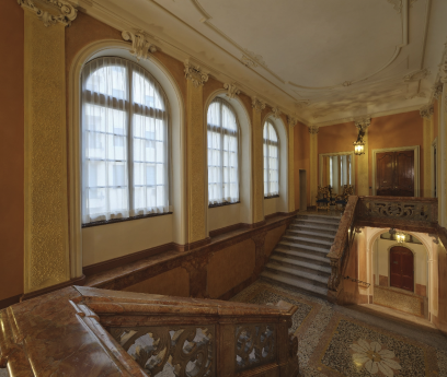 Palazzo Visconti, lo scalone