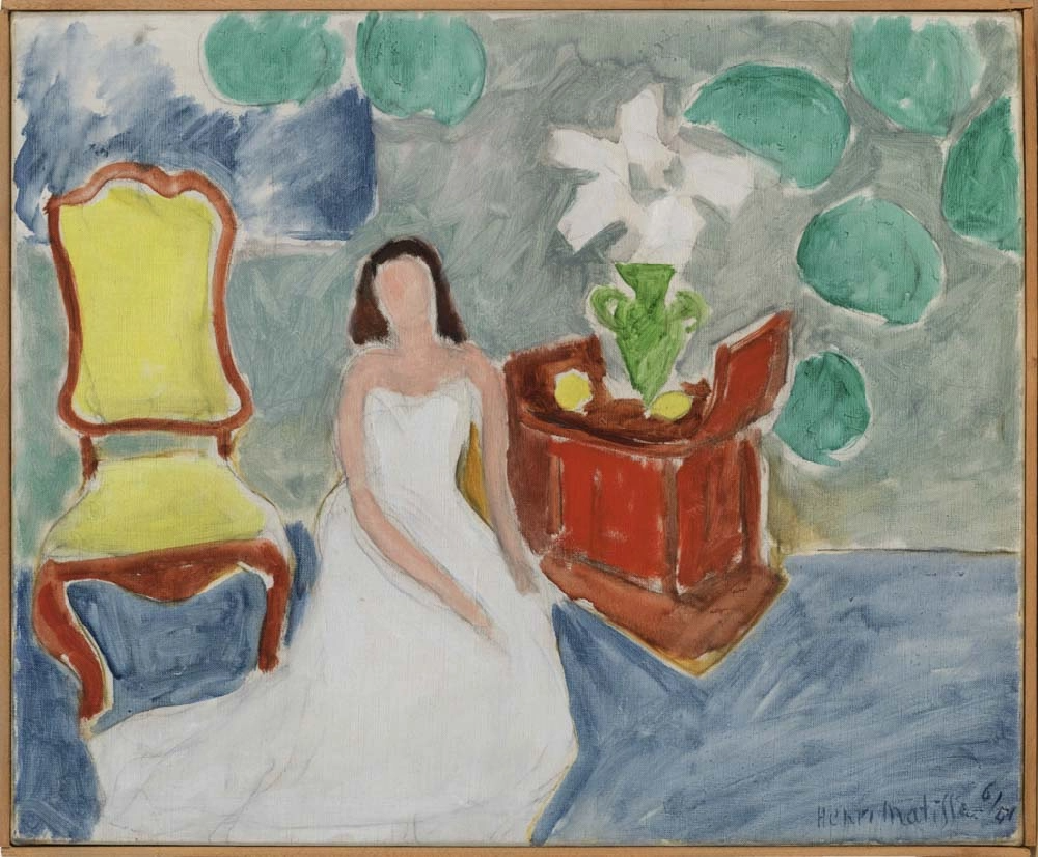 La robe blanche